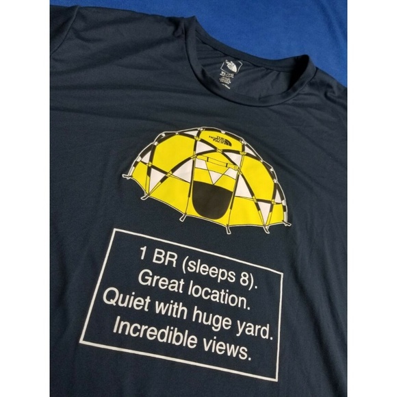 the north face location t shirt